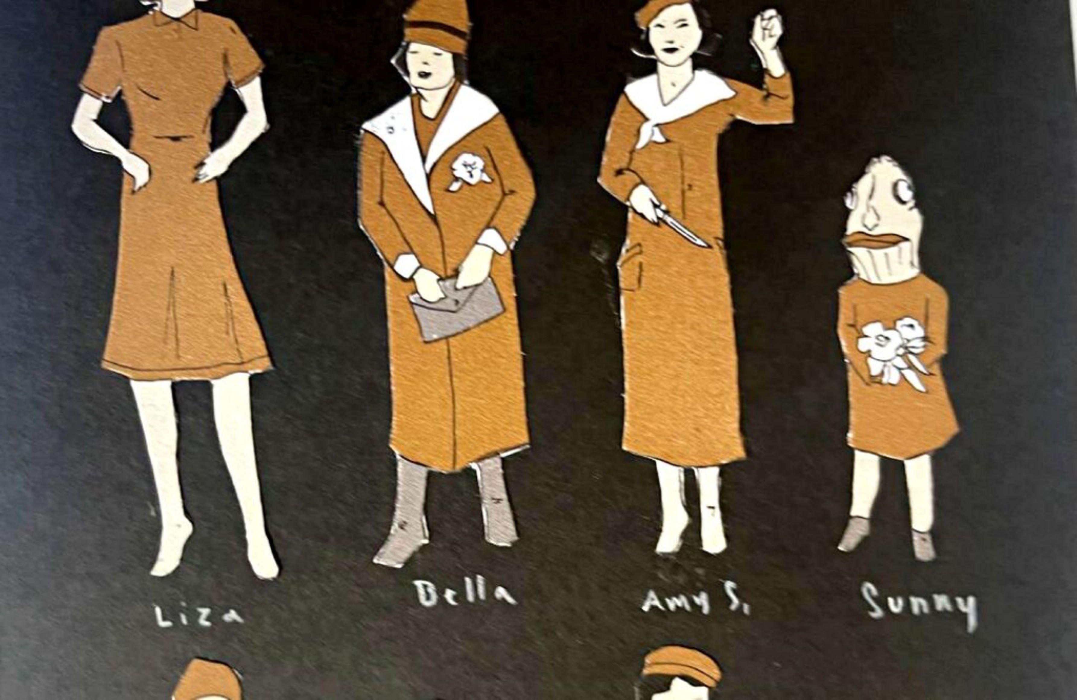 Certaines des nombreuses amis de Jason, dont Marcel Dzama, succession de Jason Polan en vente 5