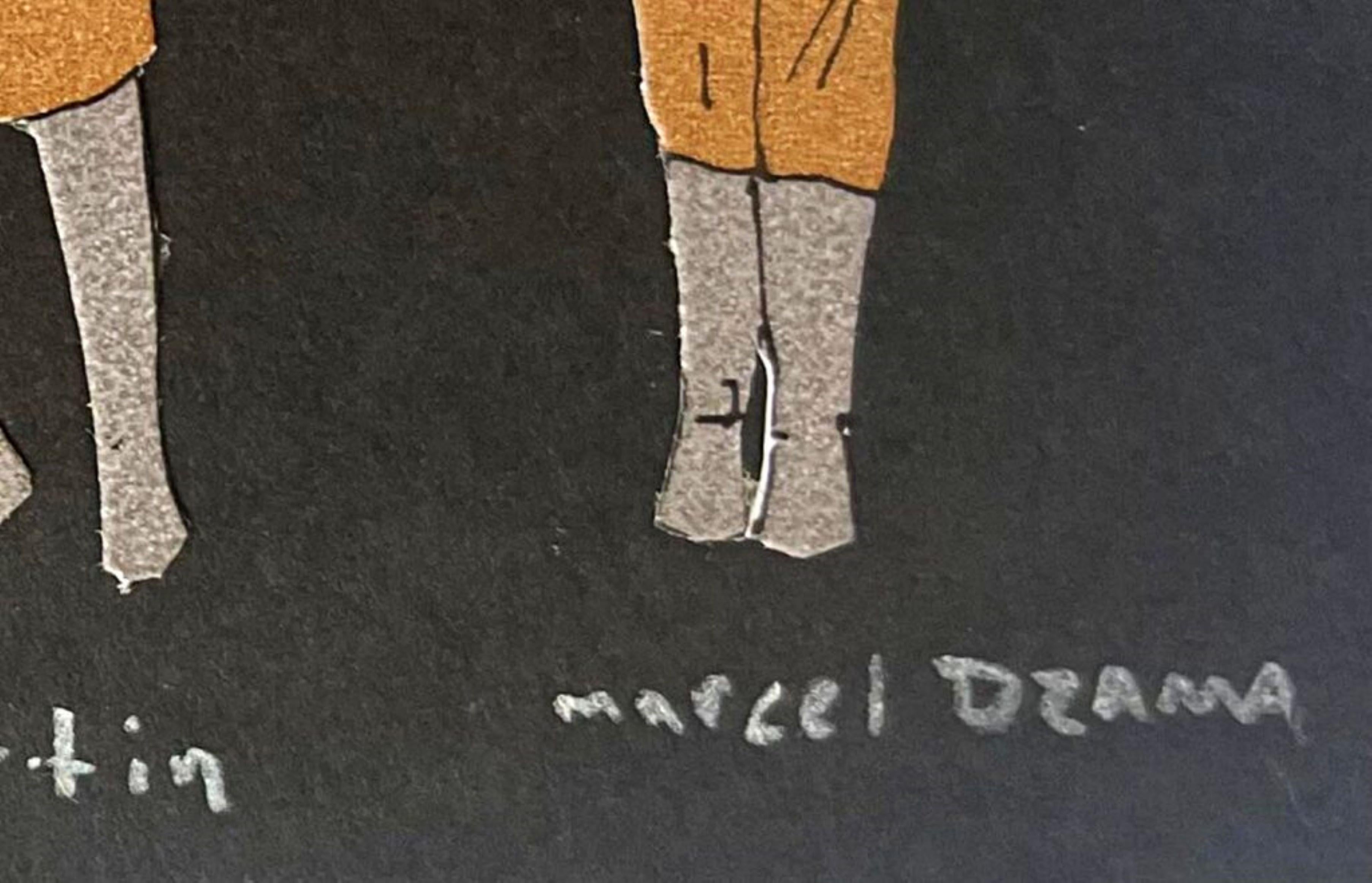 Some of the Many Friends of Jason, including Marcel Dzama, Hand Signed, Framed For Sale 6