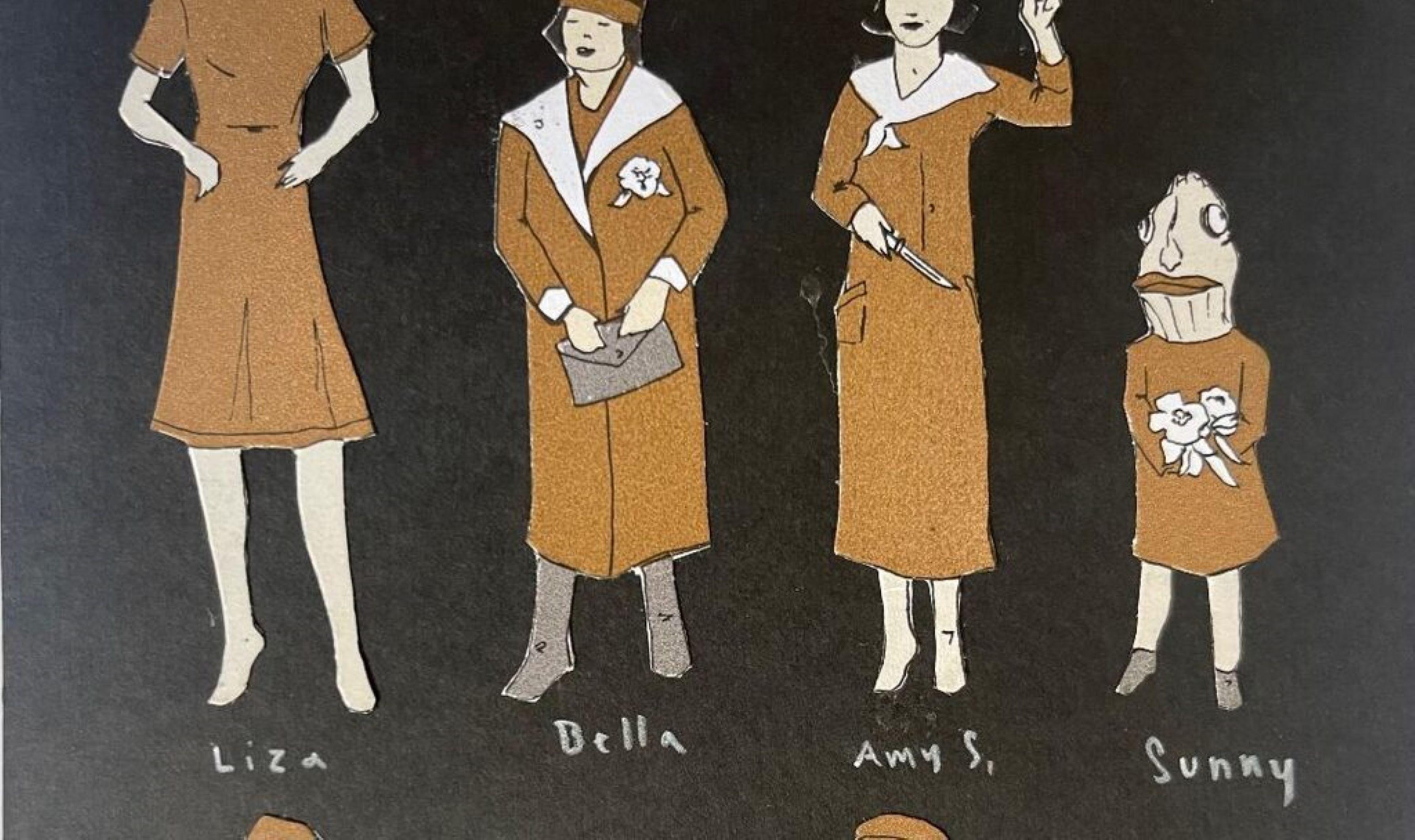 Some of the Many Friends of Jason, including Marcel Dzama, Hand Signed, Framed For Sale 7