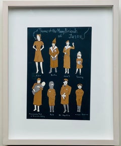 Some of the Many Friends of Jason, including Marcel Dzama, Estate of Jason Polan