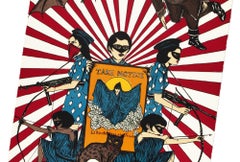 Marcel Dzama: La Revolución Va A Ser Feminina // Stampa litografica firmata