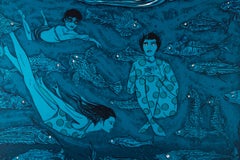 Marcel Dzama - Luce lunare di mezzanotte // Stampa d'arte firmata