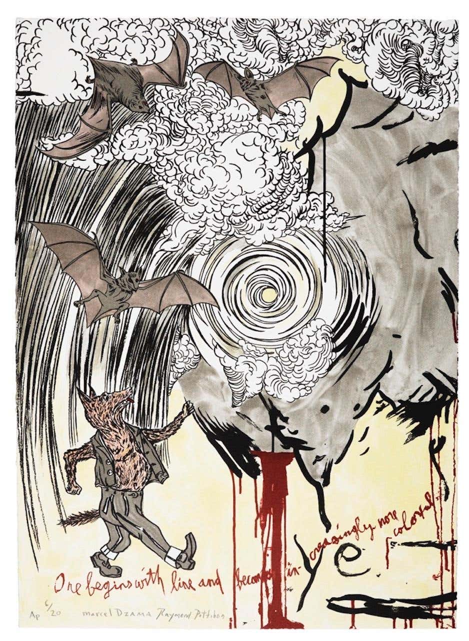One Begins with Line Lithograph Print, AP 6/20, Contemporary, 2010+