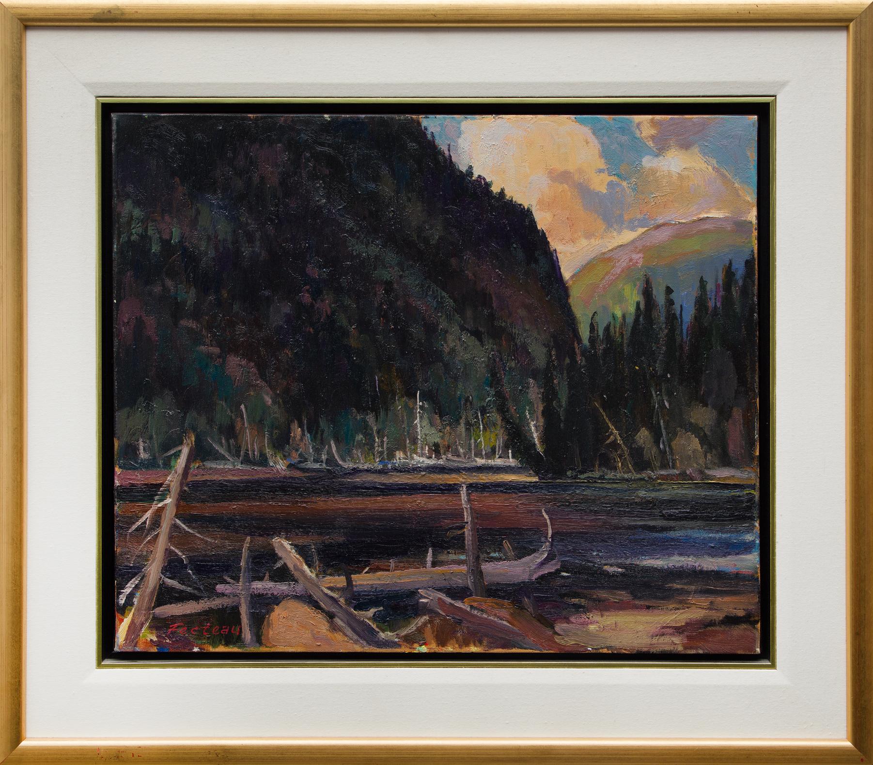 Québec - Painting di Marcel Fecteau
