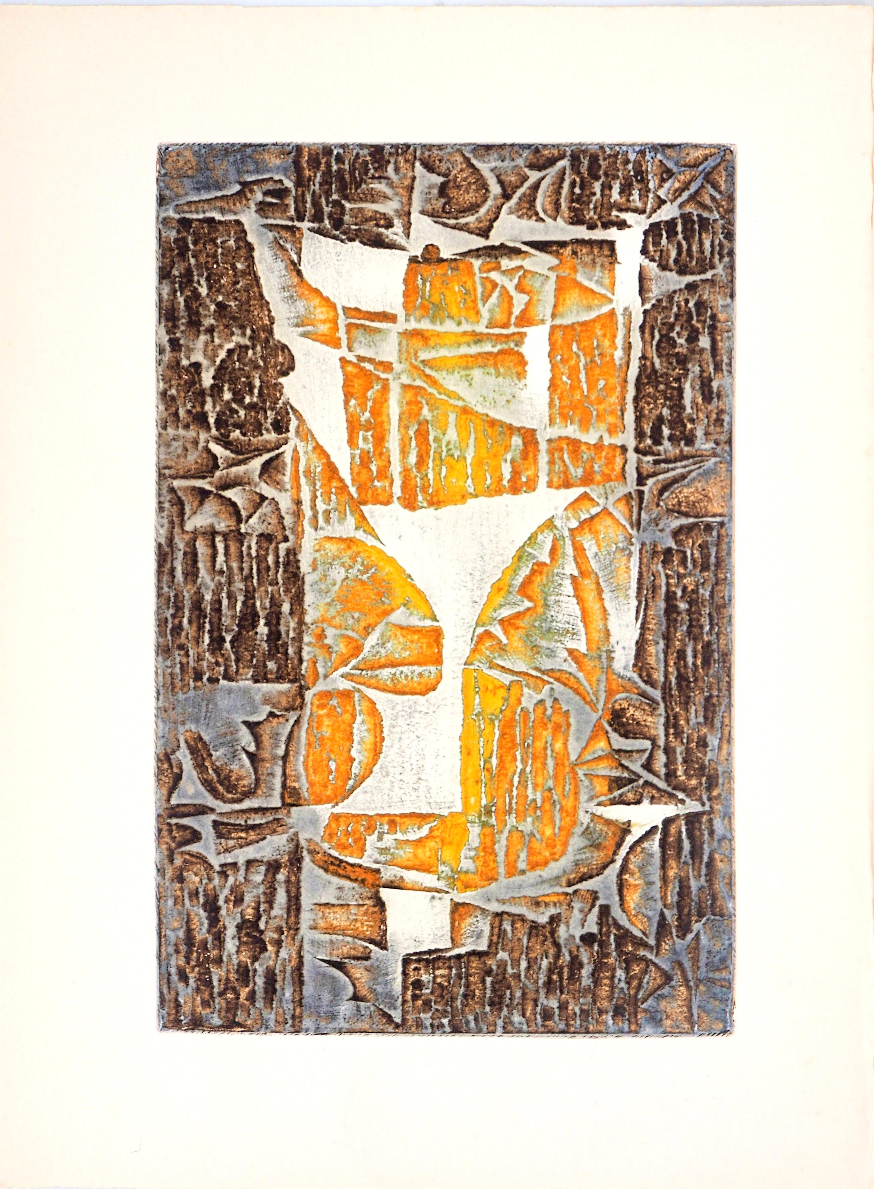 Corona de Laure, Paroles peintes I, Marcel Fiorini For Sale 4