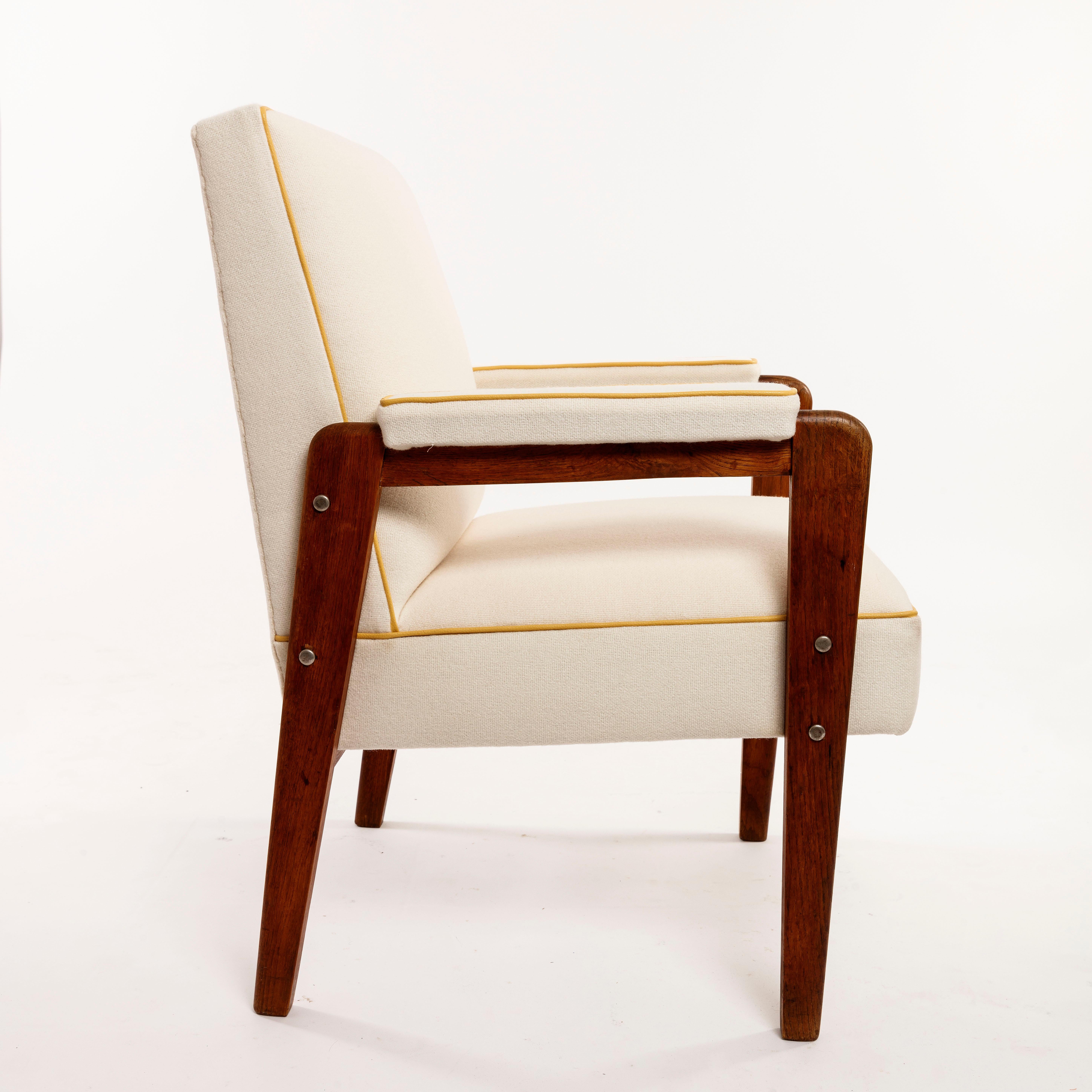 Marcel Gascoin Armchair Created in 1950 for the Cité Universitaire Antony France For Sale 2