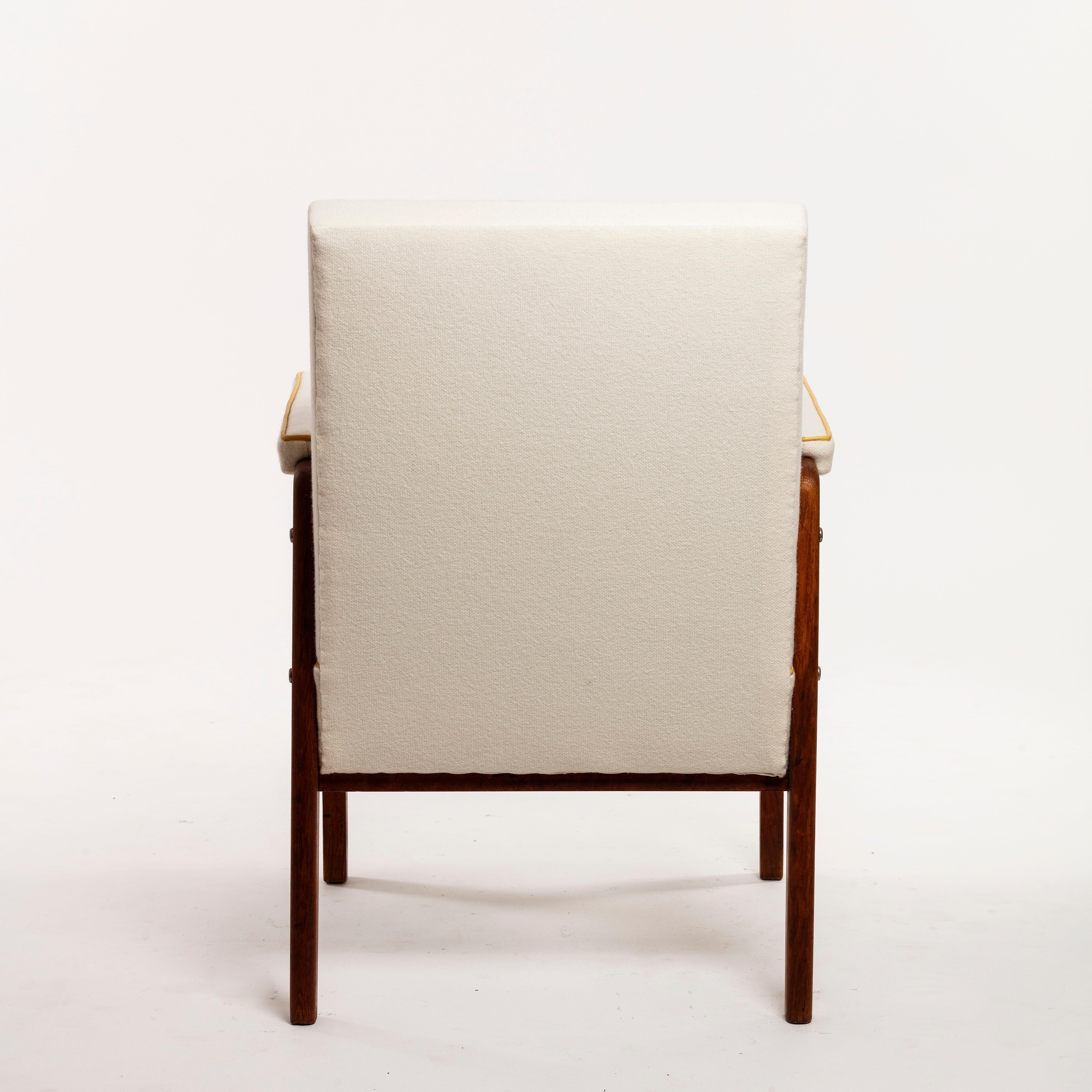 Mid-Century Modern Marcel Gascoin Armchair Created in 1950 for the Cité Universitaire Antony France For Sale