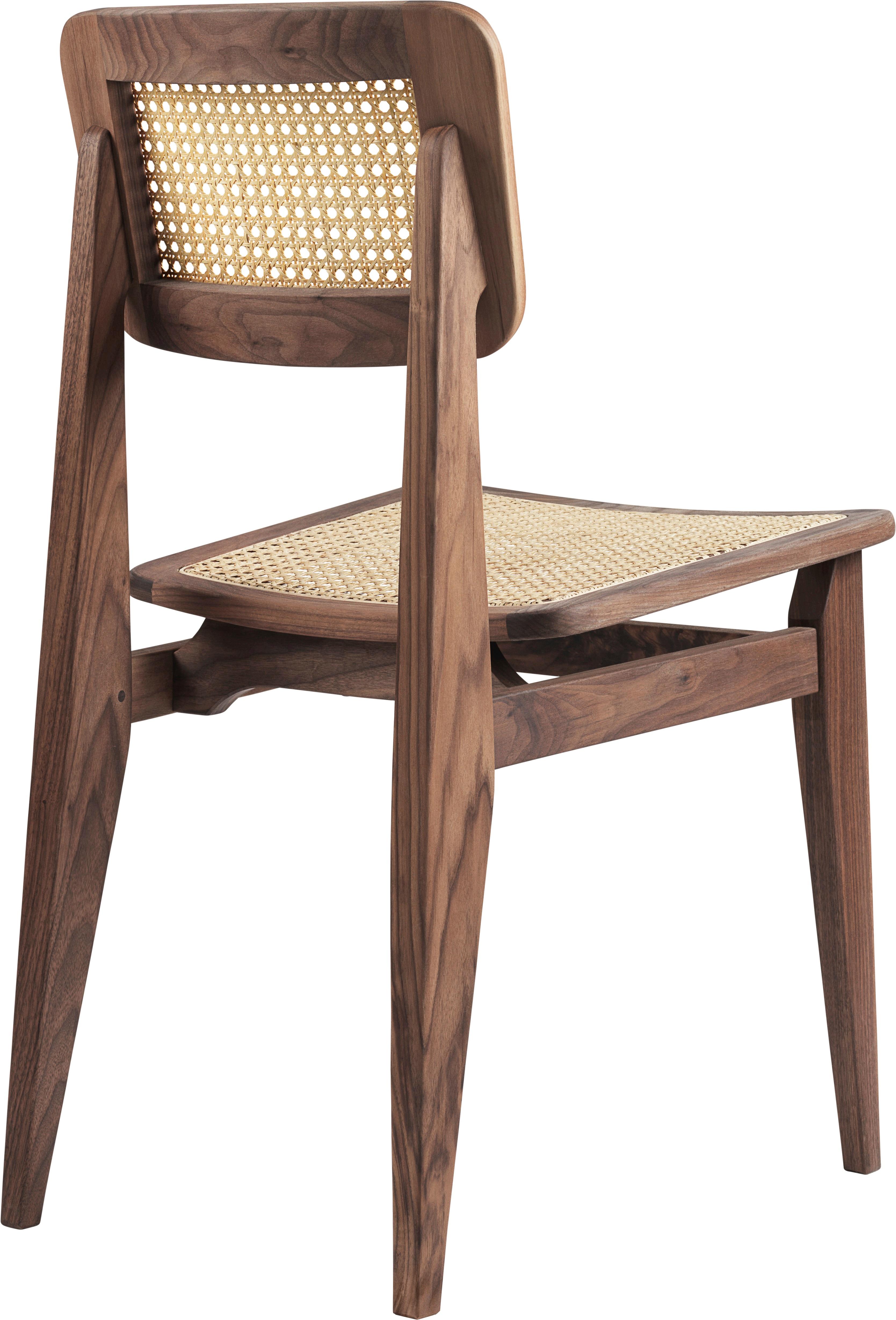 One of Marcel Gascoin’s most well-known pieces, the C-Chair Dining Chair, was designed in 1947. The chair represents not only the aesthetic and practical power of Gascoin’s designs but also the social conscience he strongly demonstrated through the