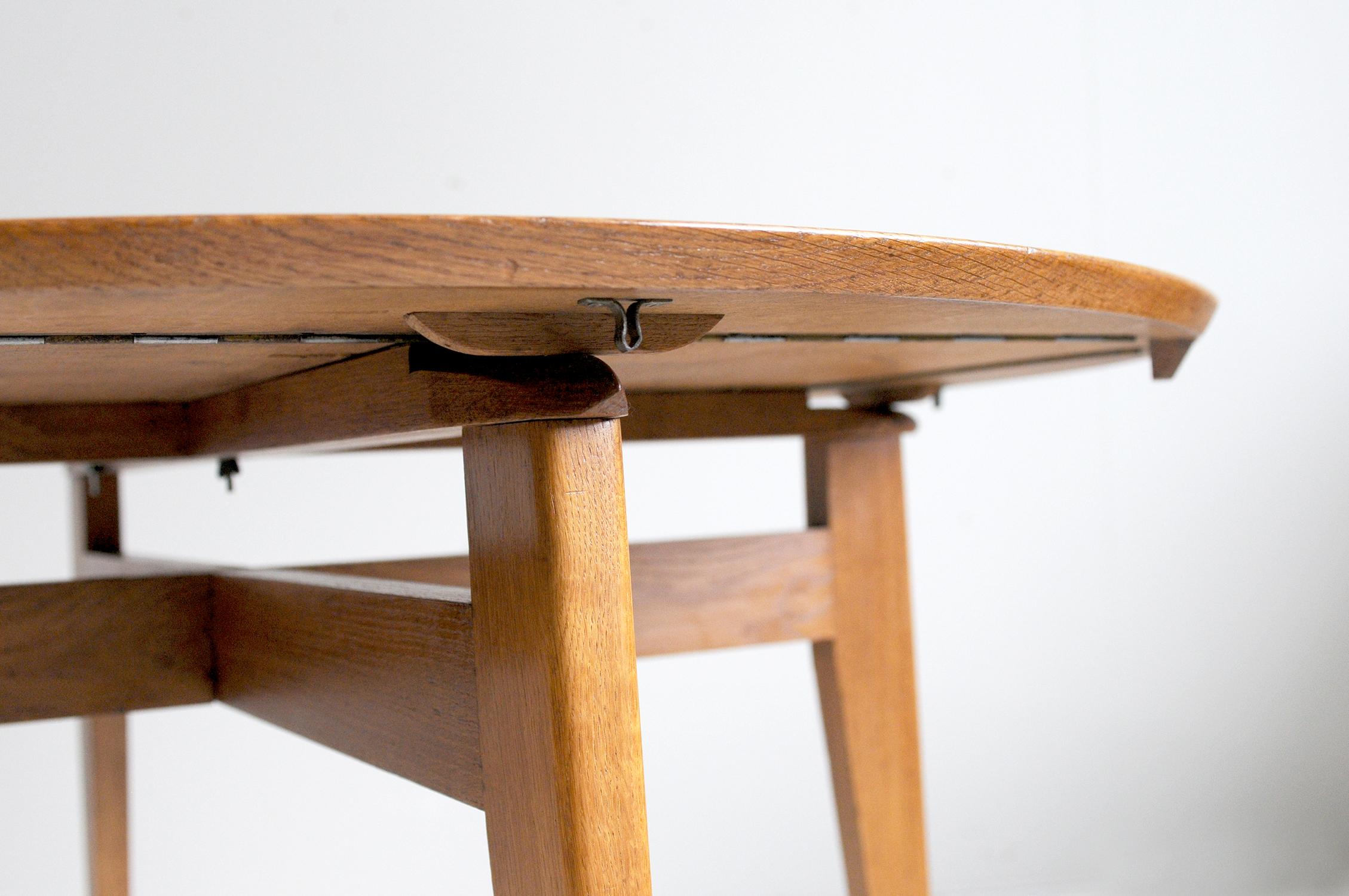 Mid-20th Century Marcel Gascoin, Convertible Table 