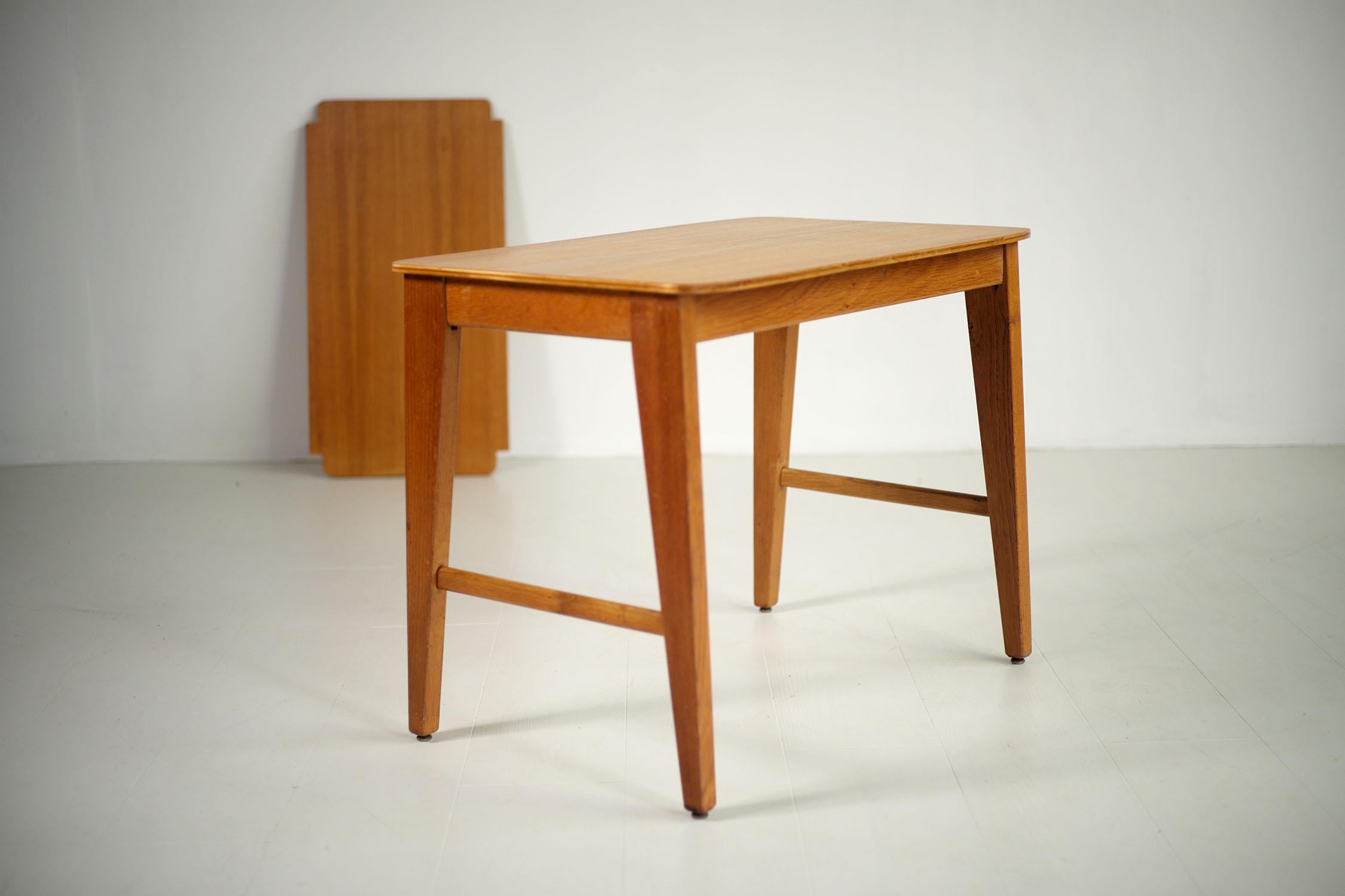 Marcel Gascoin, Tisch TE, Frankreich 1950 (Eichenholz) im Angebot