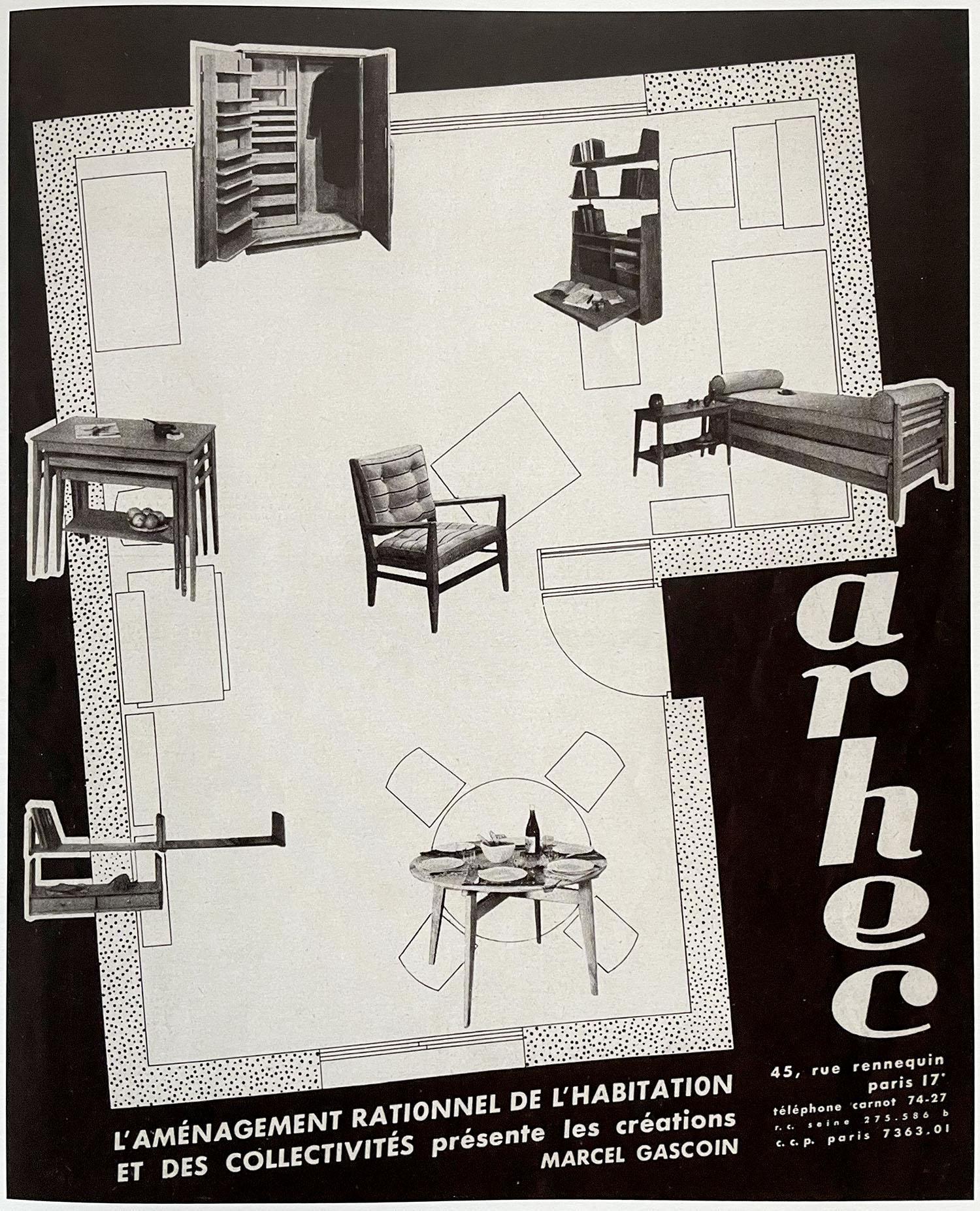 Marcel Gascoin, TC Office, France 1950 For Sale 7