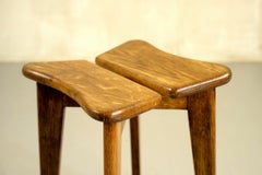 Marcel Gascoin, "Trèfle" Stool, France 1950