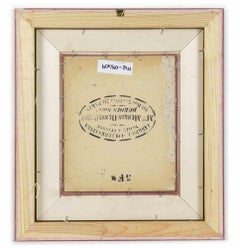 A Quite Place - Original Oil Painting by Marcel Gilly - Mid-20th century