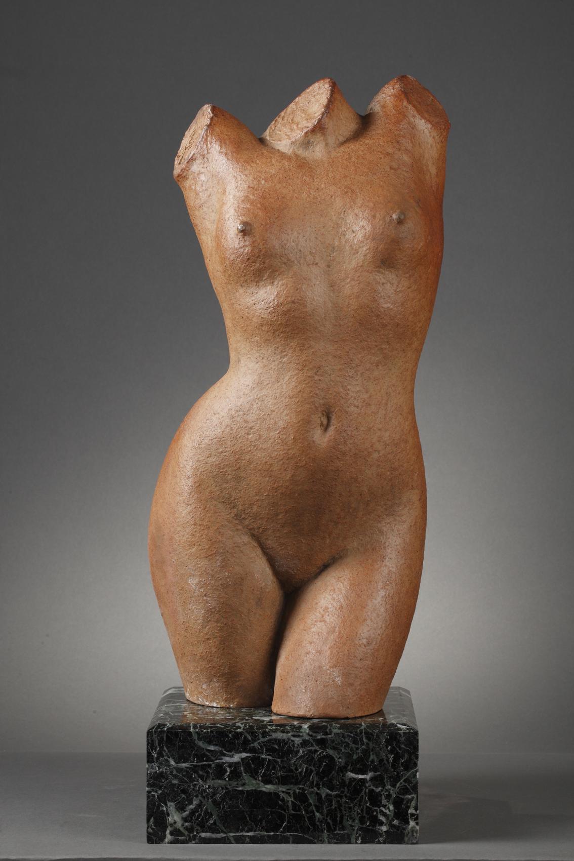 Torso d'une femme - Sculpture de Marcel GIMOND
