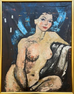 "Nu féminin", Marcel Gromaire (1892-1971) attribué
