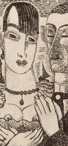 Composition, Vers un monde volage, Marcel Gromaire