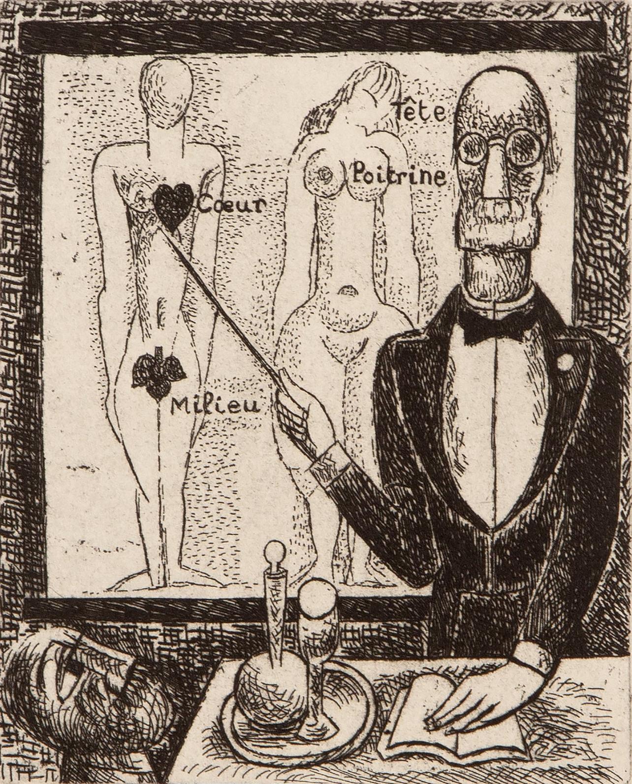 Radierung auf Vélin d'Arches Papier. Unsigniert und nicht nummeriert, wie ausgegeben. Guter Zustand. Herausgeber: Éditions Marcel Seheur, Paris; Druck: Atelier d'art Paul Haasen, Paris, 15. September 1926. Anmerkungen: Aus dem Album, Vers un monde