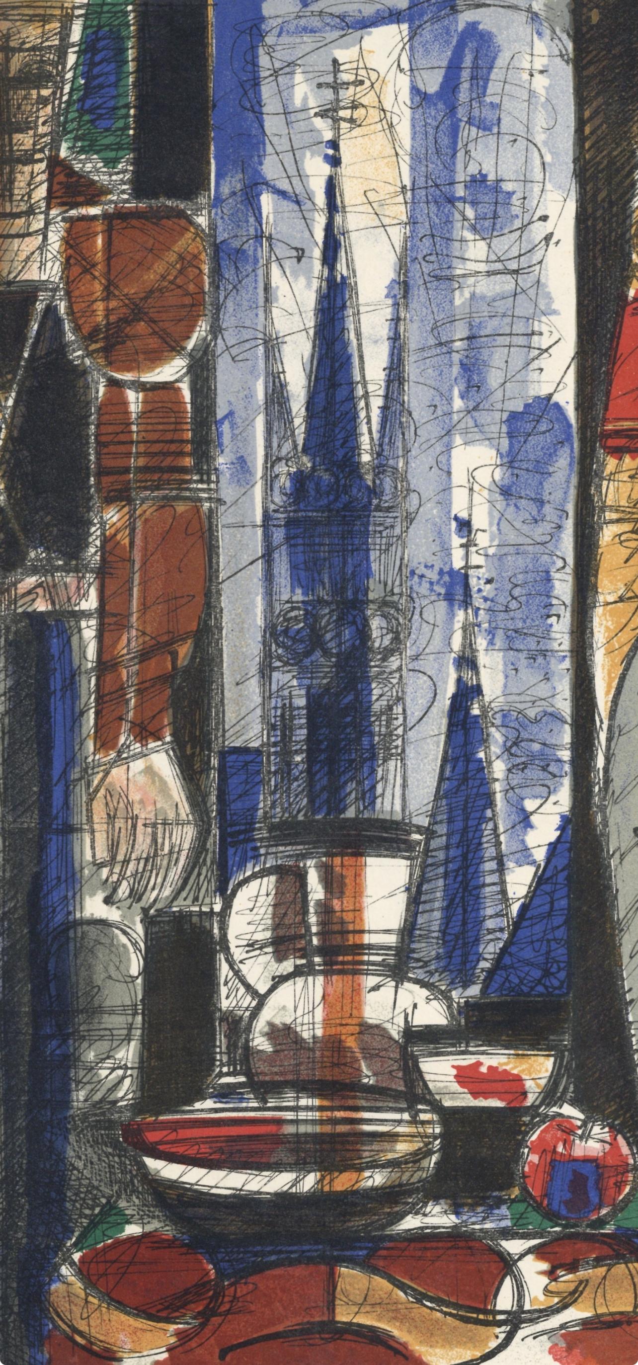INTÉRIEURS Flamand, Verve : Revue Artistique et Littéraire - Moderne Print par Marcel Gromaire