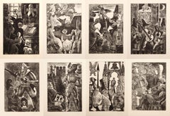 Les Contes de Gaspard de la Nuit, Surrealist Etchings by Marcel Gromaire