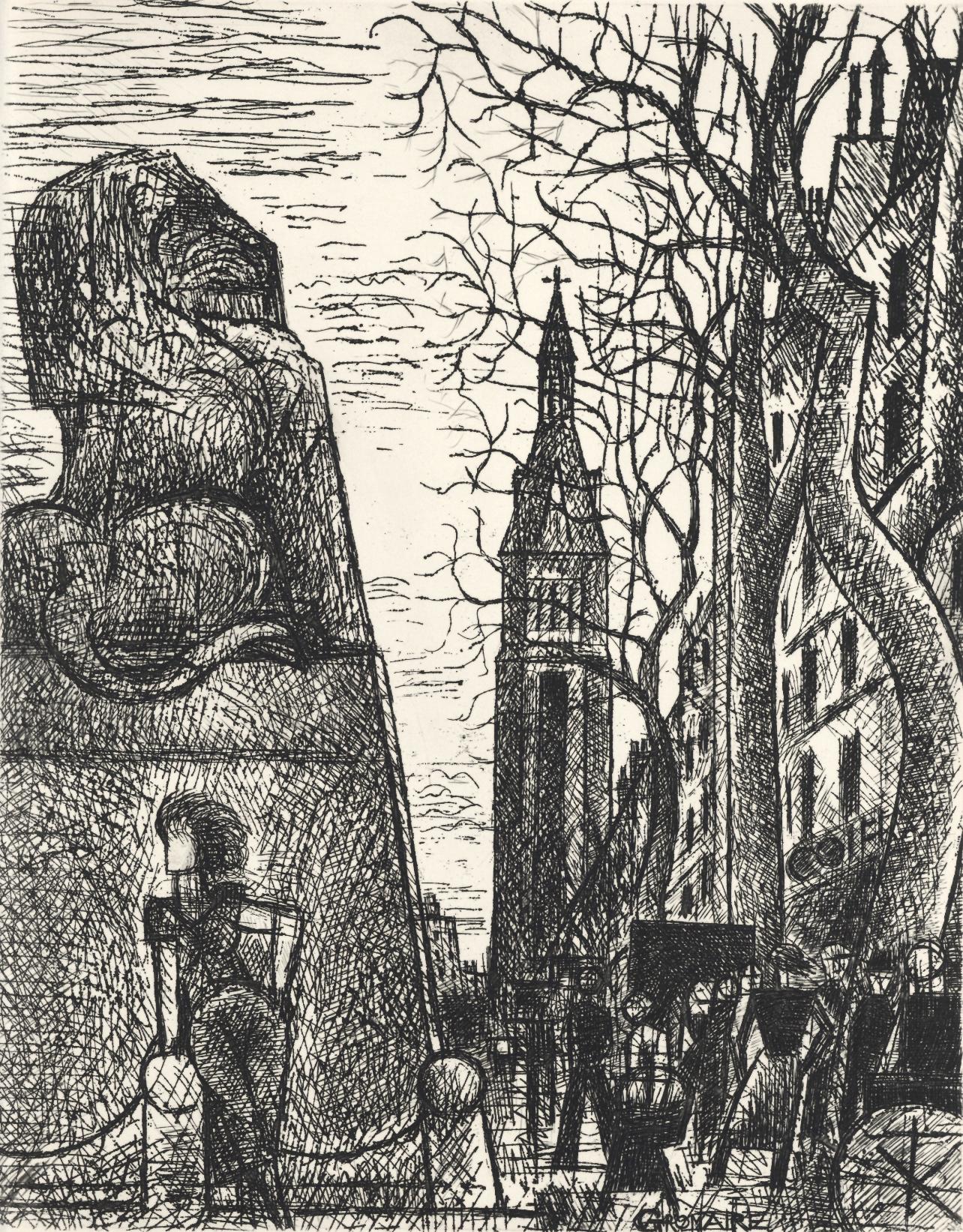 Petit-Montroug, A La gloire à Paris, Marcel Gromaire