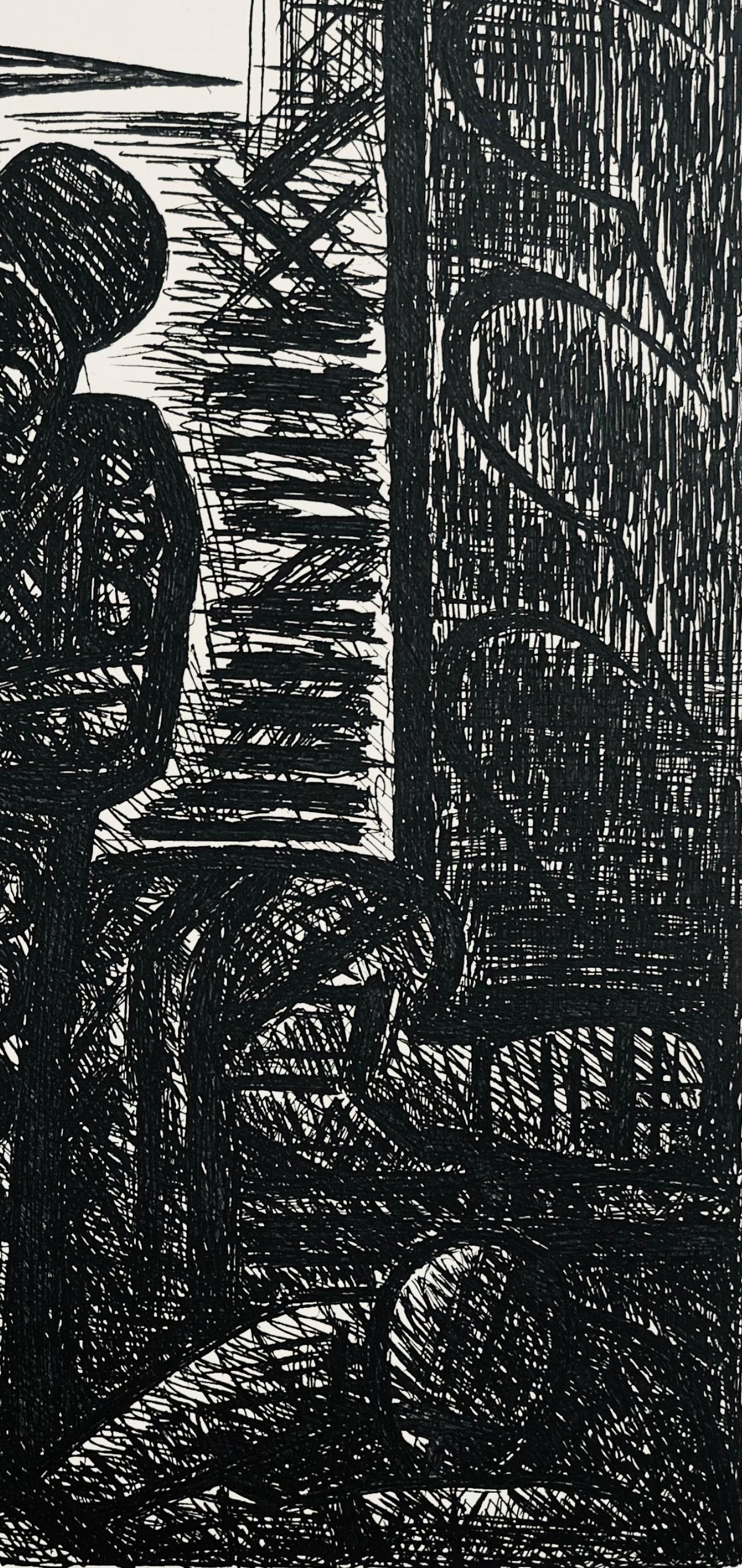Etching on Vélin de Rives paper. Unsigned and unnumbered, as issued. Good condition. Notes: From the folio, Shakespeare, Macbeth, Eaux-fortes de Gromaire, 1958. Published by Tériade, éditeur, Paris; printed by L'Imprimerie nationale, Paris,
