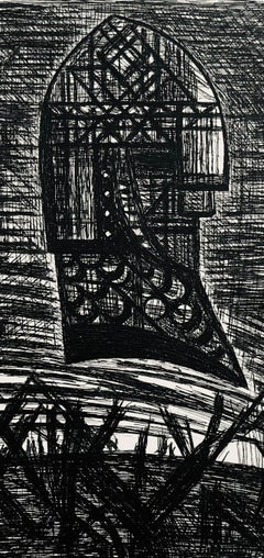 Scène XVI, Shakespeare, Macbeth, Eaux-fortes de Gromaire