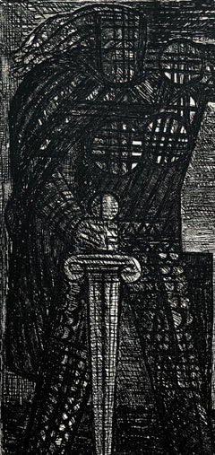 Scène XXV, Shakespeare, Macbeth, Eaux-fortes de Gromaire