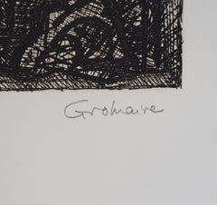 Shakespeare : Lady Macbeth - Original handsigned etching