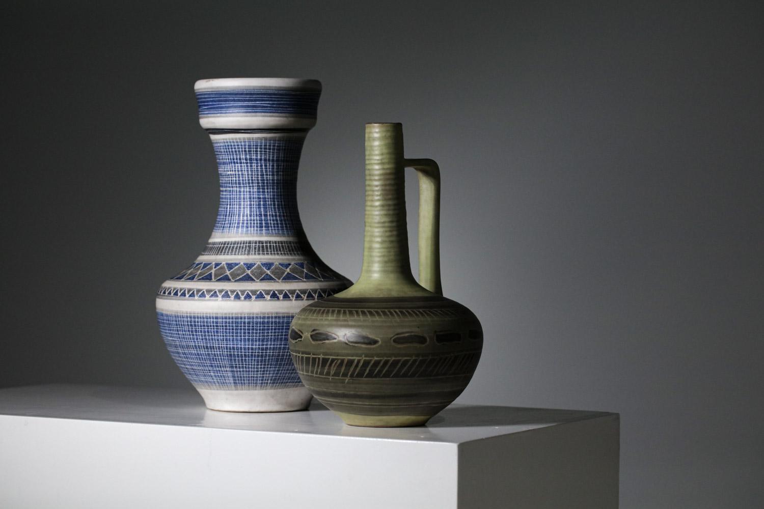 Milieu du XXe siècle Vase en céramique Marcel Guillot, années 50, G660