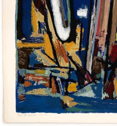 Cri Des Sirenes (da Dieci pittori sulla guerra e la pace), litografia firmata a mano