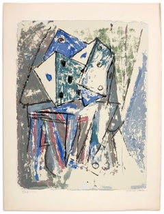Paix (from Ten Painters on War and Peace), hand signed lithograph