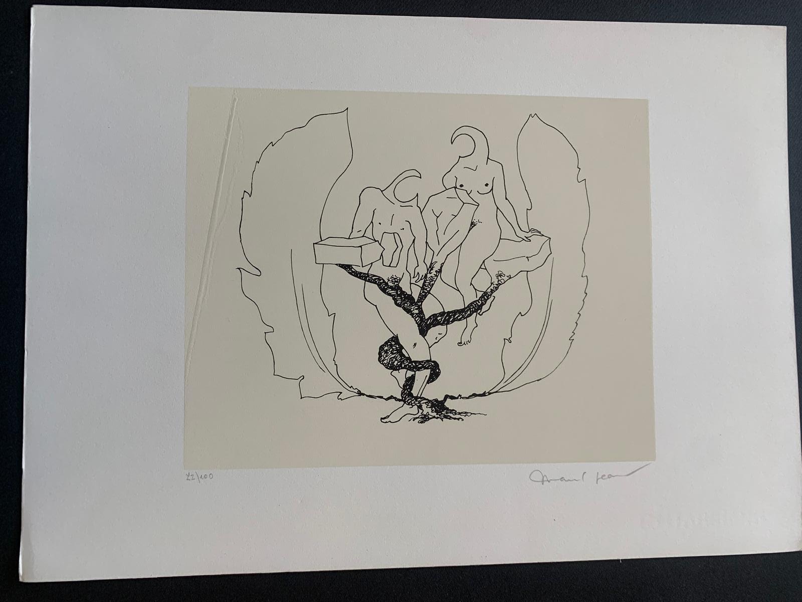 Marcel Jean, Surrealist Compositions, Lithographs, 1960, Set of 15 For Sale 4