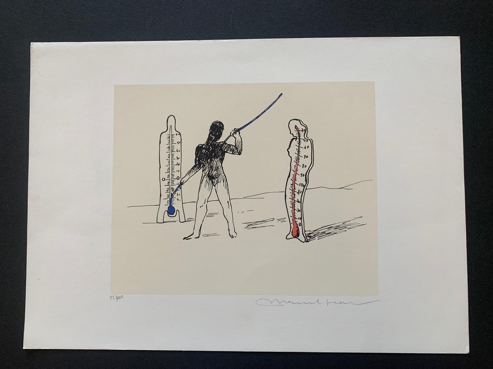 Marcel Jean, Surrealist Compositions, Lithographs, 1960, Set of 15 For Sale 6