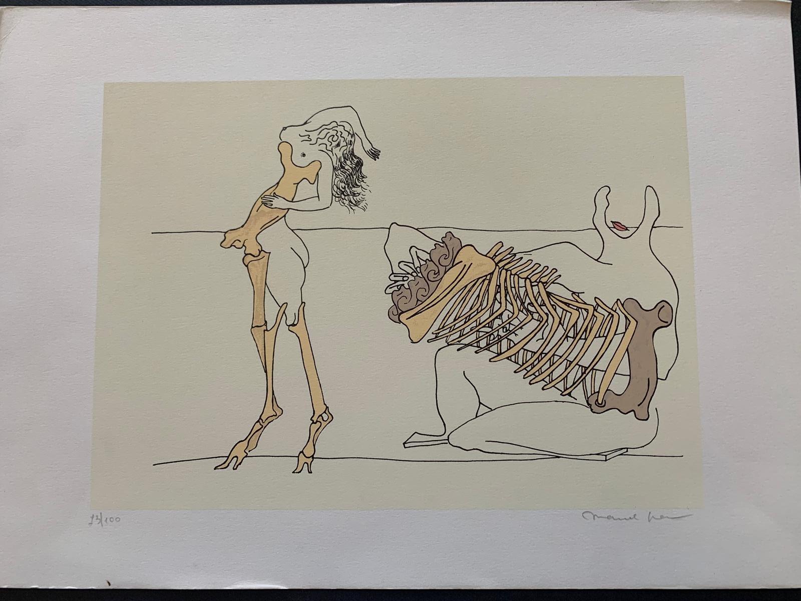 Marcel Jean, Surrealist Compositions, Lithographs, 1960, Set of 15 For Sale 7