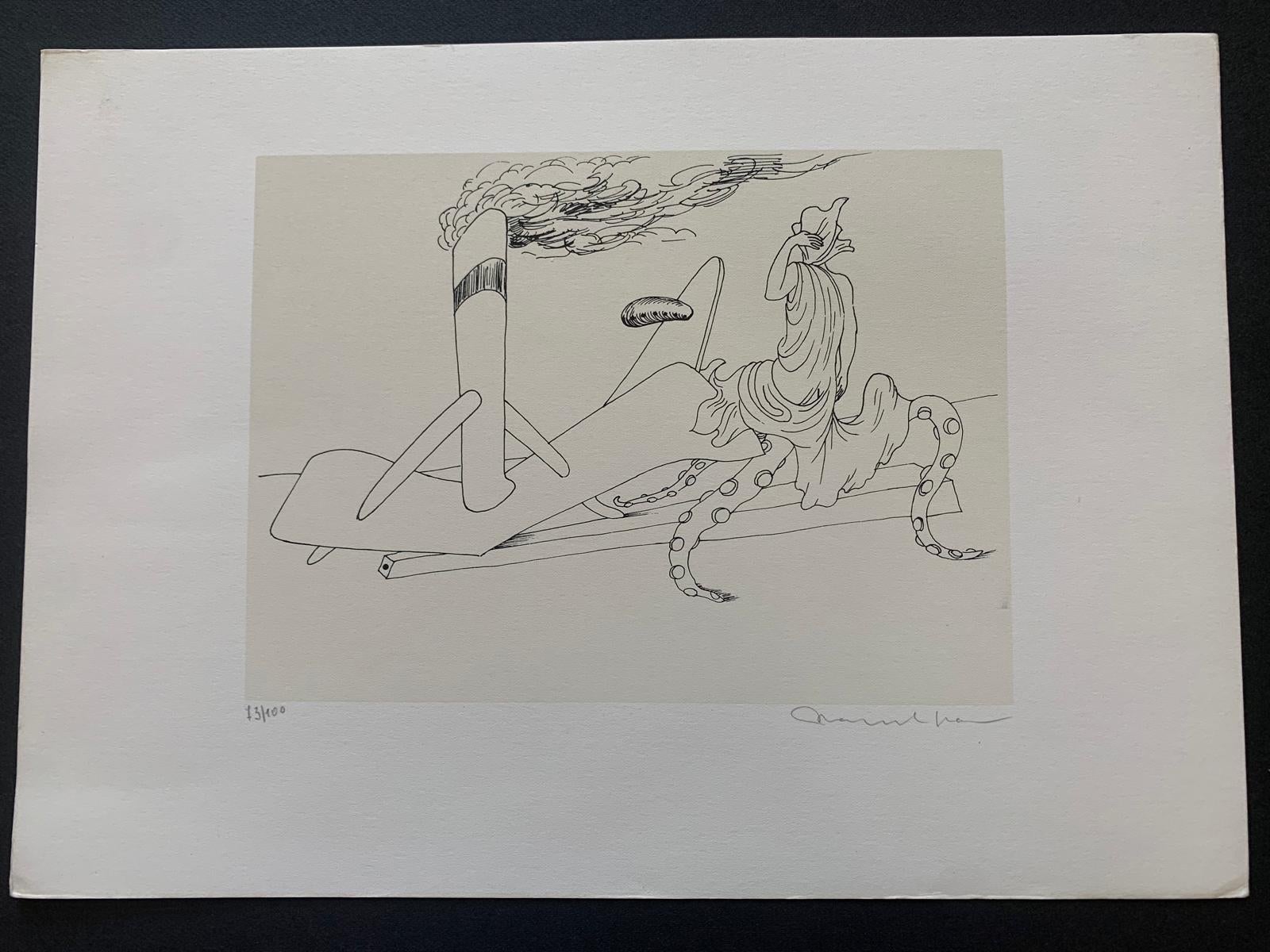 Marcel Jean, Surrealist Compositions, Lithographs, 1960, Set of 15 For Sale 9