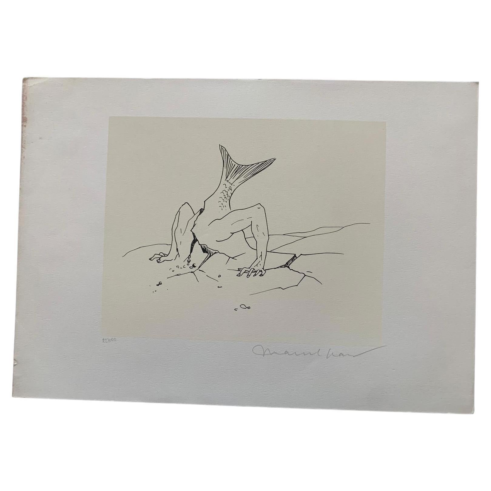 Marcel Jean, Surrealist Compositions, Lithographs, 1960, Set of 15 For Sale