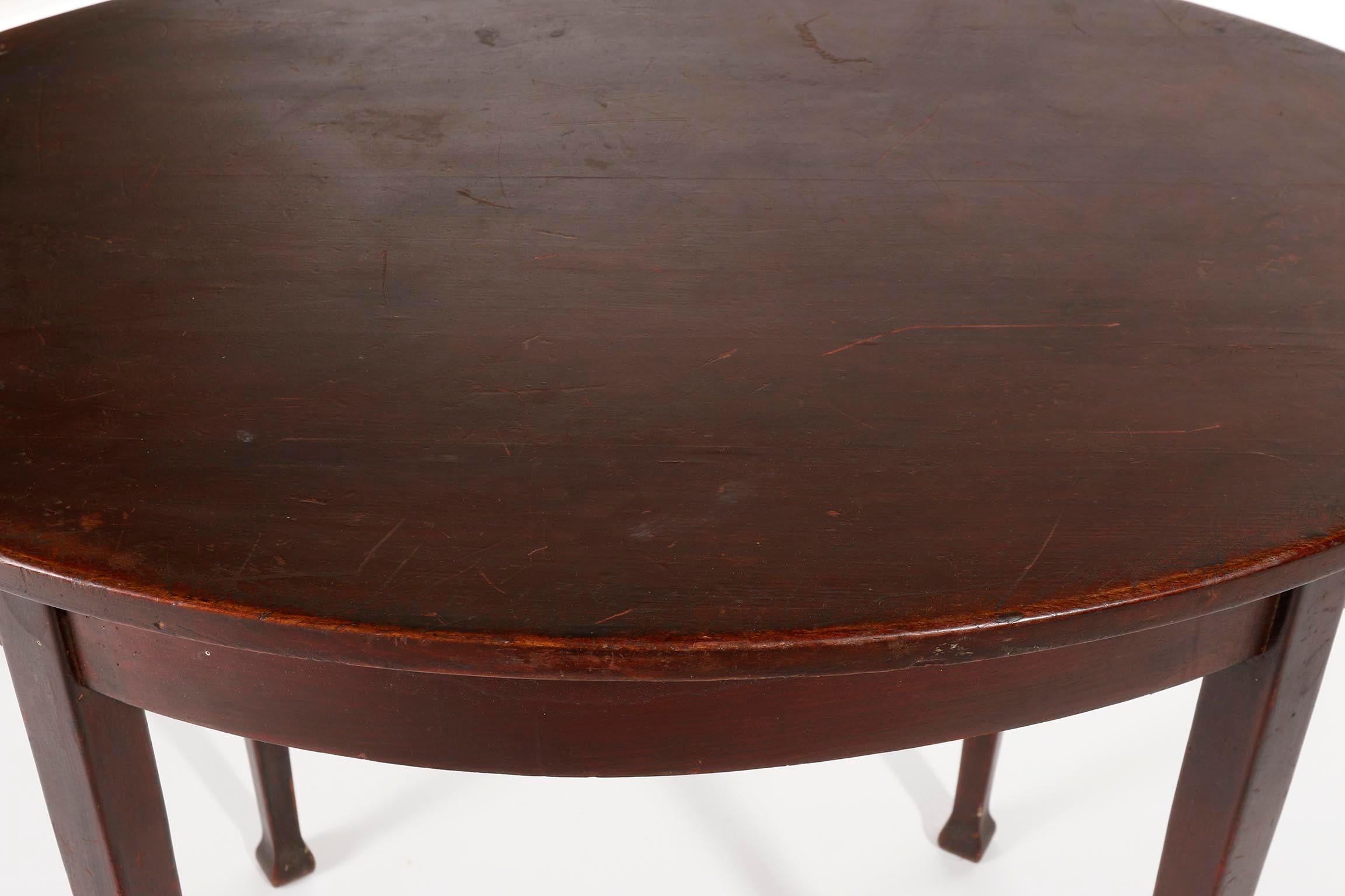Early 20th Century Marcel Kammerer Oval Mahogany Table Thonet Art Nouveau, Vienna, Austria, 1910