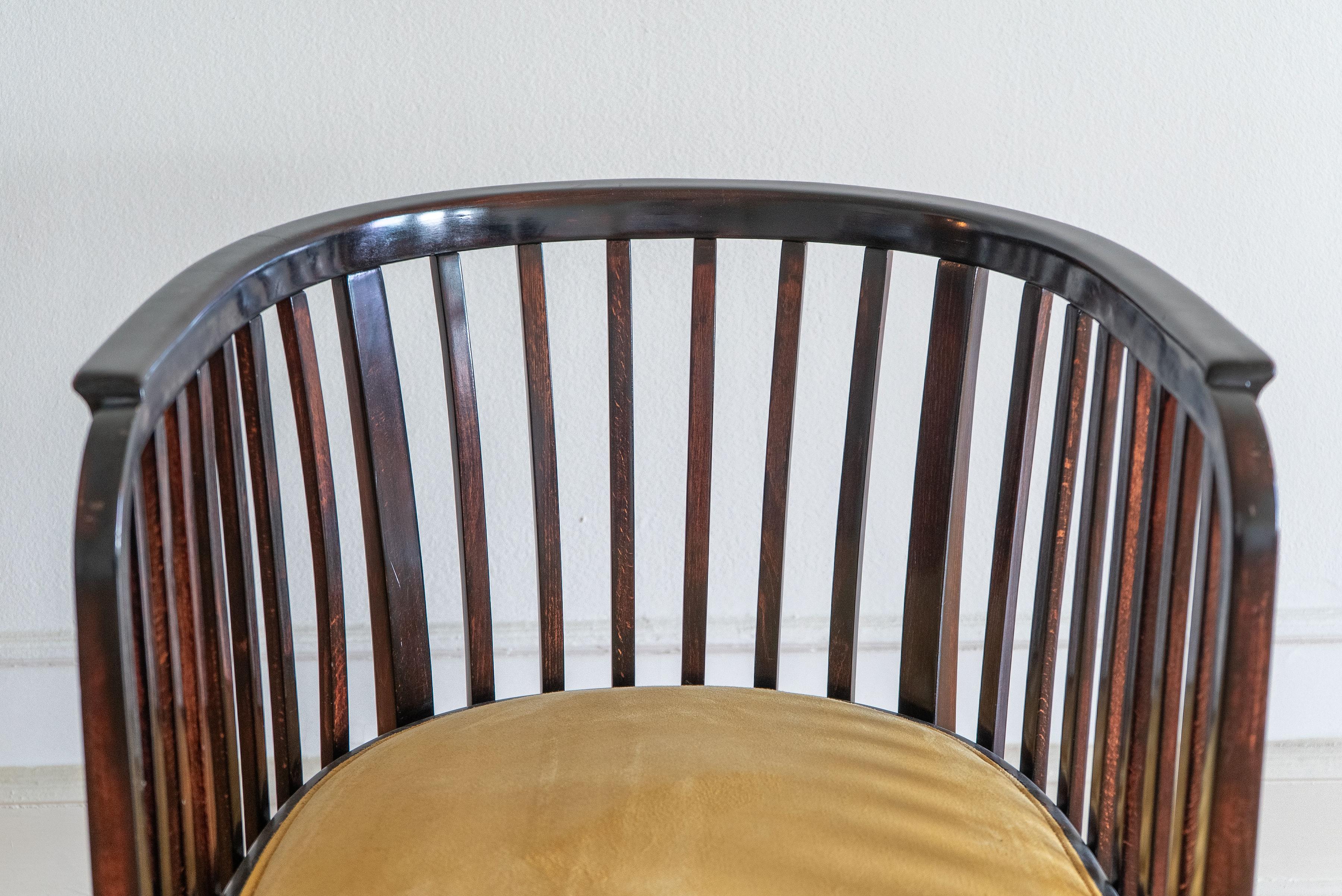 Austrian Marcel Kammerer Thonet Arm Chair For Sale