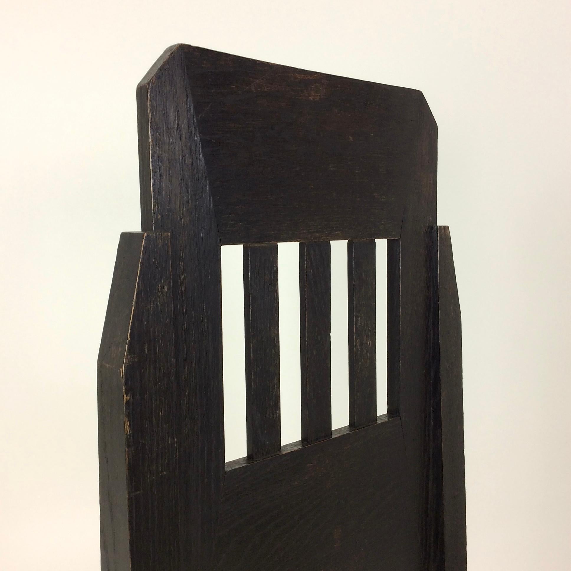Fabric Marcel-Louis Baugniet Modernist Chair, circa 1925, Belgium For Sale