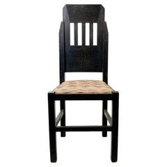 Marcel-Louis Baugniet Modernist Chair, circa 1925, Belgium