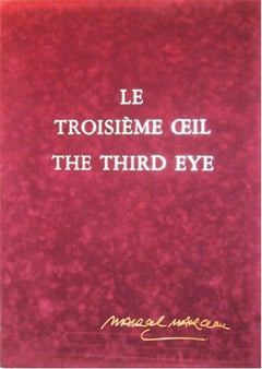 Le Troisieme Oeil, Surrealistisches Portfolio von zehn Lithografien von Marcel Marceau