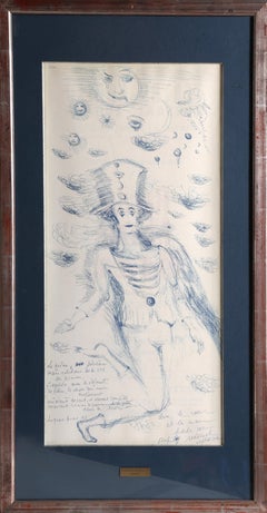 Recital, Moderne Kunstlithographie von Marcel Marceau