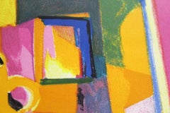 Marcel Mouly Grand Pichet au Gueridon Rouge Litografía firmada Enmarcada 208/300