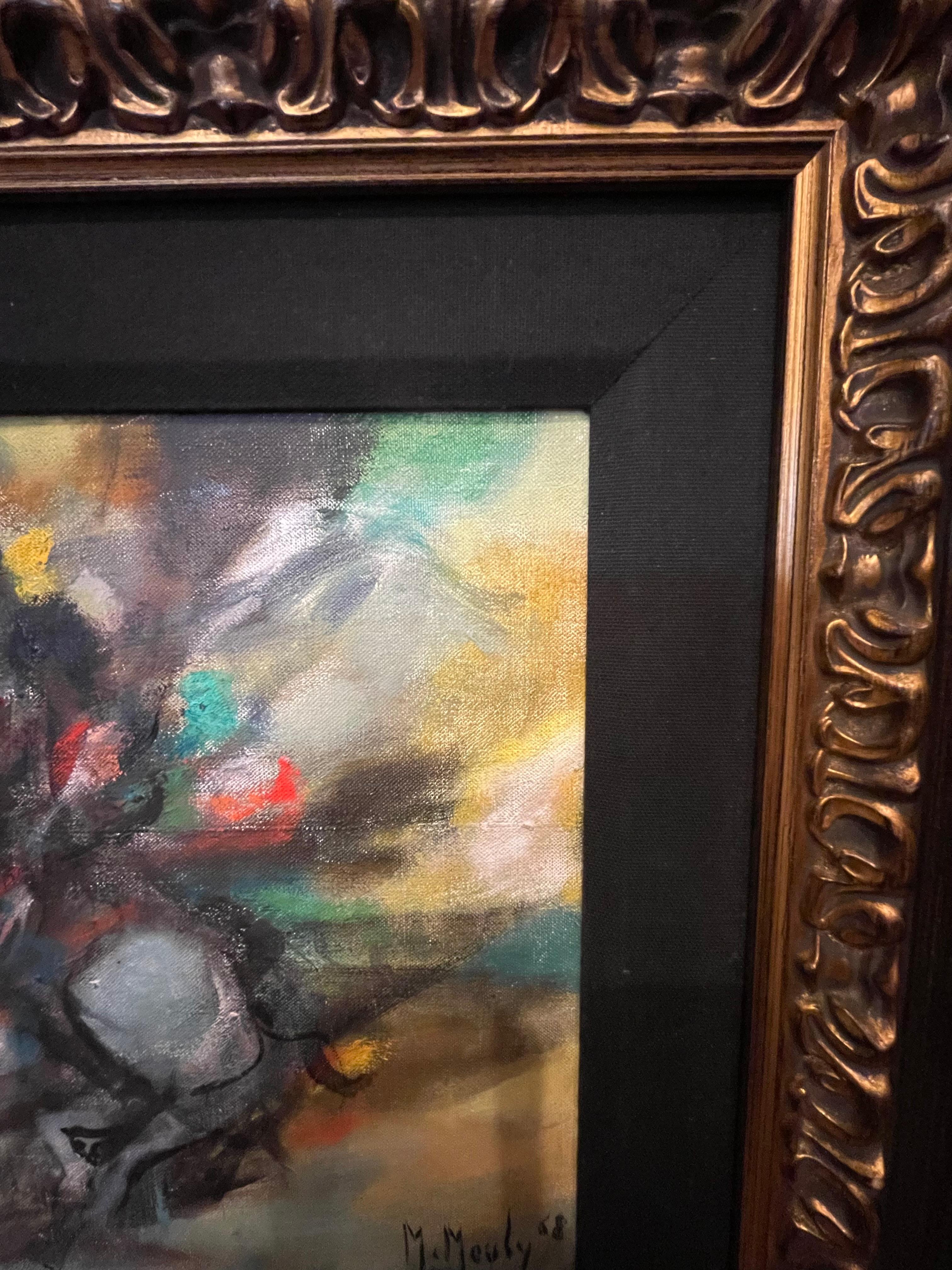 Marcel Mouly - olio originale intitolato 