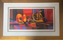 Vintage "Guitar Et Cor De Harmonie "