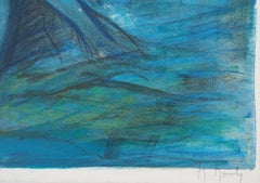 Lovers at the Beach – Original handsignierte Lithographie