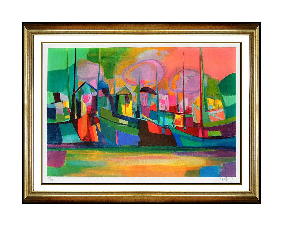 Marcel Mouly Authentic and Original, Hand-Signed and Numbered Lithograph, Professionally Custom Framed and listed with the Submit Best Offer option

Accepting Offers Now:  Up for sale here we have a large and High Quality Lithograph in Colors on