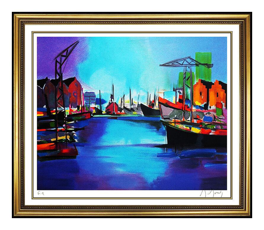 Marcel Mouly Authentic and Original, Hand-Signed and Numbered Lithograph, Custom Framed and listed with the Submit Best Offer option

Accepting Offers Now:  Up for sale here we have an Extremely Rare and High Quality Lithograph in Colors on heavy