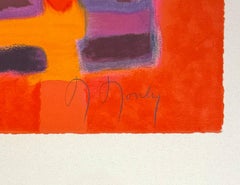 Nature Morte a La Guitare, Hand Signed Lithograph, Edition of 300, Framed