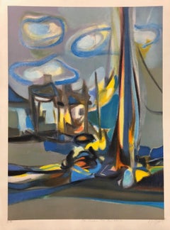 "Pour Caroline" Limited Edition Lithograph, E/A-Pencil-Signed by Artist